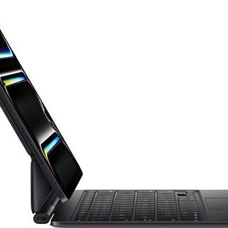 Apple Magic Keyboard Flip Cover με Πληκτρολόγιο Γερμανικά Μαύρο (iPad Pro 2024 11