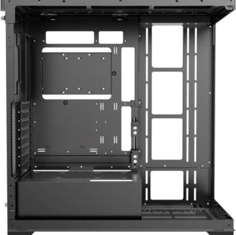 Xilence Xilent Gleam Gaming Midi Tower Κουτί Υπολογιστή με Πλαϊνό Παράθυρο και RGB Φωτισμό Μαύρο