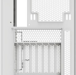 Xilence Xilent Gleam Gaming Midi Tower Κουτί Υπολογιστή με Πλαϊνό Παράθυρο και RGB Φωτισμό Λευκό