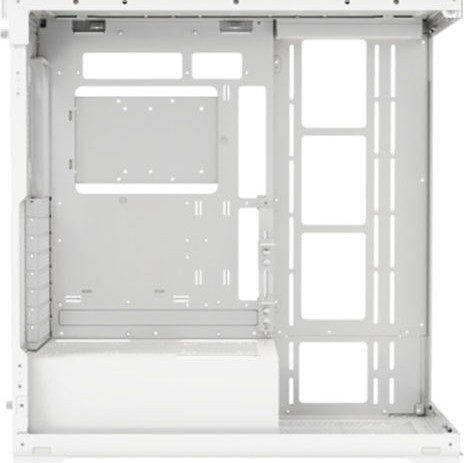 Xilence Xilent Gleam Gaming Midi Tower Κουτί Υπολογιστή με Πλαϊνό Παράθυρο και RGB Φωτισμό Λευκό