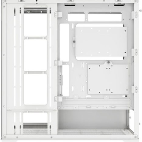 Xilence Xilent Gleam Gaming Midi Tower Κουτί Υπολογιστή με Πλαϊνό Παράθυρο και RGB Φωτισμό Λευκό