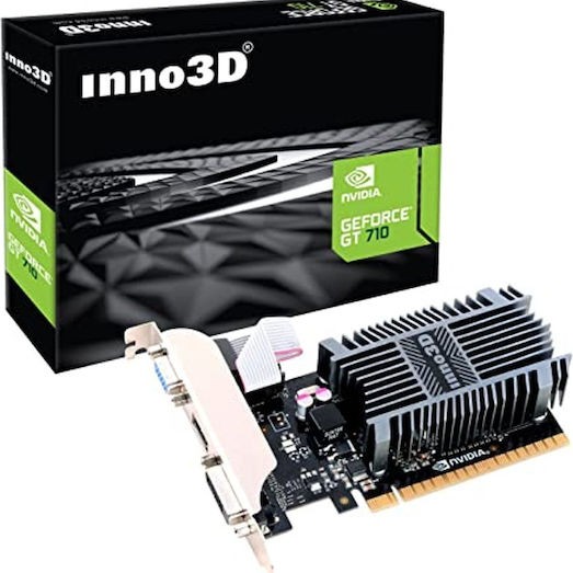 Inno 3D GeForce GT 710 2GB GDDR3 LP Κάρτα Γραφικών