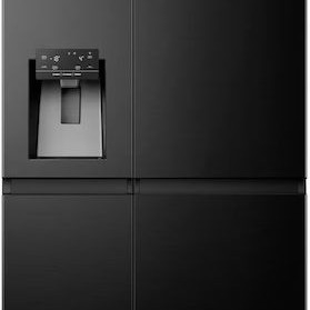 Hisense Ψυγείο Ντουλάπα 632lt Total NoFrost Υ179xΠ91xΒ73εκ. Μαύρο RS818N4TFE