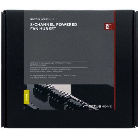 Noctua Powered Fan Hub-set Nv-sph1 Μαύρο