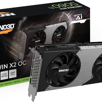 Inno 3D GeForce RTX 5060 Ti 16GB GDDR7 TWIN X2 OC Κάρτα Γραφικών