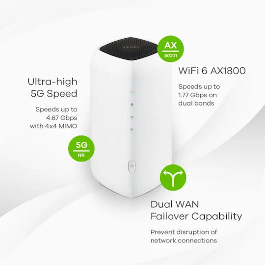 Zyxel FWA505 Ασύρματο 5G Mobile Router