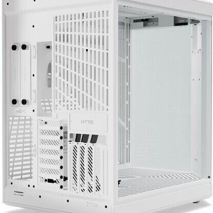 HYTE Y70 Touch Infinite Gaming Midi Tower Κουτί Υπολογιστή με Πλαϊνό Παράθυρο Λευκό