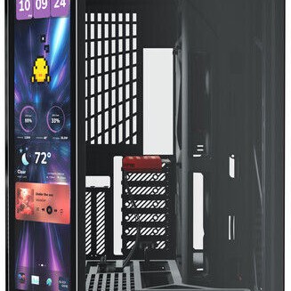 HYTE Y70 Touch Infinite Gaming Midi Tower Κουτί Υπολογιστή με Πλαϊνό Παράθυρο Black Cherry