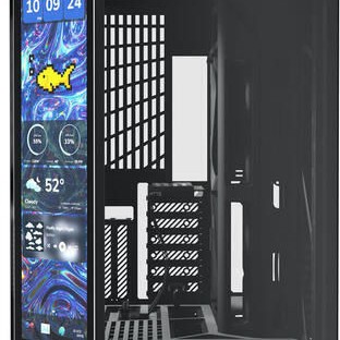 HYTE Y70 Touch Infinite Gaming Midi Tower Κουτί Υπολογιστή με Πλαϊνό Παράθυρο Μαύρο