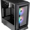 Thermaltake Ceres 350 MX Midi Tower Κουτί Υπολογιστή με Πλαϊνό Παράθυρο και RGB Φωτισμό Μαύρο