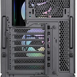 Thermaltake Ceres 350 MX Midi Tower Κουτί Υπολογιστή με Πλαϊνό Παράθυρο και RGB Φωτισμό Μαύρο