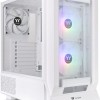 Thermaltake Ceres 350 MX Gaming Midi Tower Κουτί Υπολογιστή με Πλαϊνό Παράθυρο και RGB Φωτισμό Snow White