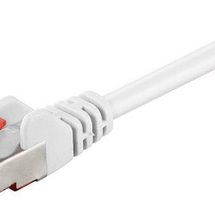 Goobay S/FTP Cat.6 Καλώδιο Δικτύου Ethernet 0.15m Λευκό 6τμχ