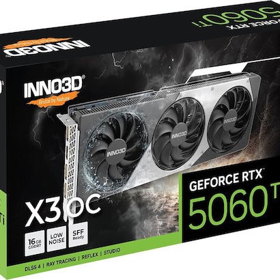 Inno 3D GeForce RTX 5060 Ti 16GB GDDR7 X3 OC Κάρτα Γραφικών