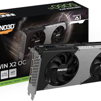 Inno 3D GeForce RTX 5060 Ti 8GB GDDR7 TWIN X2 OC Κάρτα Γραφικών