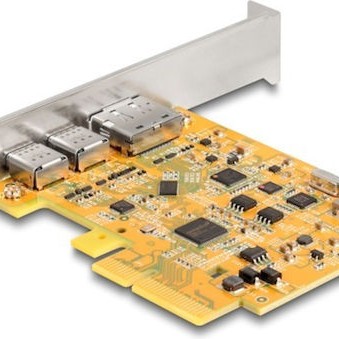 DeLock Κάρτα PCIe σε 4 θύρες Type-C / USB 3.2
