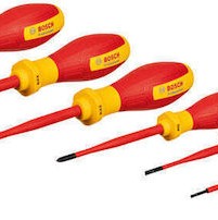 Bosch Σετ 7 Κατσαβίδια Ηλεκτρολόγου VDE 1000V