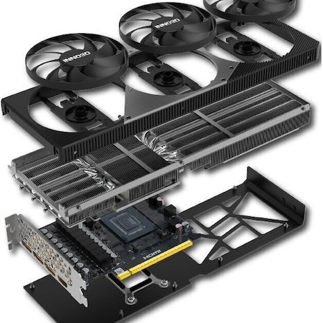 Inno 3D GeForce RTX 5070 12GB GDDR7 X3 OC Κάρτα Γραφικών