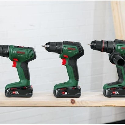 Bosch AdvancedDrill Δραπανοκατσάβιδο Μπαταρίας Brushless 18V 2x2.5Ah