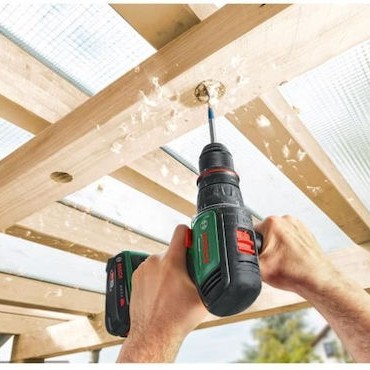 Bosch AdvancedDrill Δραπανοκατσάβιδο Μπαταρίας Brushless 18V 2x2.5Ah