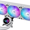 Asus ROG Strix LC III 360 (v1) Υδρόψυξη Επεξεργαστή Τριπλού Ανεμιστήρα 120mm για Socket AM4/AM5/1700/1200 με ARGB Φωτισμό Λευκή