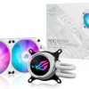 Asus ROG Strix LC III 360 (v1) Υδρόψυξη Επεξεργαστή Τριπλού Ανεμιστήρα 120mm για Socket AM4/AM5/1700/1200 με ARGB Φωτισμό Λευκή