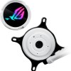 Asus ROG Strix LC III 240 (v2) Υδρόψυξη Επεξεργαστή Διπλού Ανεμιστήρα 120mm για Socket AM4/AM5/1700/1200 με ARGB Φωτισμό Λευκή