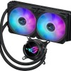 Asus ROG Strix LC III 240 (v1) Υδρόψυξη Επεξεργαστή Διπλού Ανεμιστήρα 120mm για Socket AM4/AM5/1700/1200 με ARGB Φωτισμό