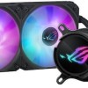 Asus ROG Strix LC III 240 (v1) Υδρόψυξη Επεξεργαστή Διπλού Ανεμιστήρα 120mm για Socket AM4/AM5/1700/1200 με ARGB Φωτισμό
