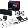 Asus ROG Strix LC III 240 (v1) Υδρόψυξη Επεξεργαστή Διπλού Ανεμιστήρα 120mm για Socket AM4/AM5/1700/1200 με ARGB Φωτισμό
