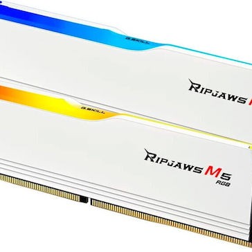 G.Skill Ripjaws M5 RGB DDR5 96GB RAM με 2x48GB Modules και Ταχύτητα 6400 για Desktop