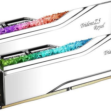 G.Skill Trident Z5 Royal DDR5 64GB RAM με 2x32GB Modules και Ταχύτητα 6400 για Desktop