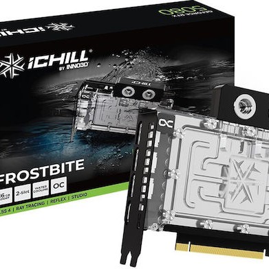 Inno 3D GeForce RTX 5080 16GB GDDR7 iChill Frostbite Κάρτα Γραφικών