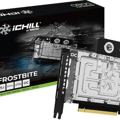 Inno 3D GeForce RTX 5080 16GB GDDR7 iChill Frostbite Κάρτα Γραφικών
