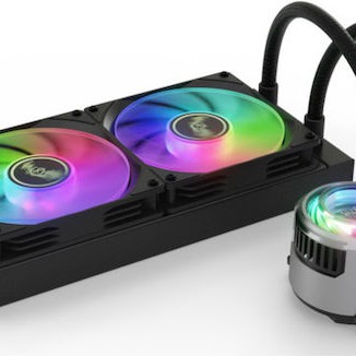 Valkyrie Jarn 240 ARGB Υδρόψυξη Επεξεργαστή Διπλού Ανεμιστήρα 120mm για Socket AM4/AM5/1700/1200/115x