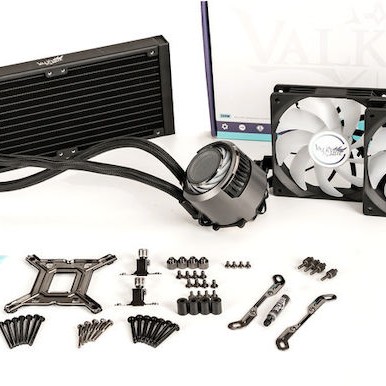 Valkyrie Jarn 240 ARGB Υδρόψυξη Επεξεργαστή Διπλού Ανεμιστήρα 120mm για Socket AM4/AM5/1700/1200/115x