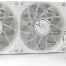 Valkyrie Jarn 240 ARGB Υδρόψυξη Επεξεργαστή Διπλού Ανεμιστήρα 120mm για Socket AM4/AM5/1700/1200/115x Λευκή