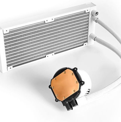 Valkyrie Jarn 240 ARGB Υδρόψυξη Επεξεργαστή Διπλού Ανεμιστήρα 120mm για Socket AM4/AM5/1700/1200/115x Λευκή