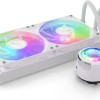 Valkyrie Jarn 280 RGB Υδρόψυξη Επεξεργαστή Διπλού Ανεμιστήρα 140mm για Socket AM4/AM5/1700/1200/115x Λευκή