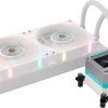 Valkyrie Syn 240 ARGB Υδρόψυξη Επεξεργαστή Διπλού Ανεμιστήρα 120mm για Socket AM4/AM5/1700/1200/115x Λευκή