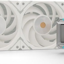 Valkyrie Syn 240 ARGB Υδρόψυξη Επεξεργαστή Διπλού Ανεμιστήρα 120mm για Socket AM4/AM5/1700/1200/115x Λευκή