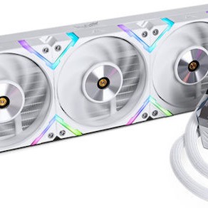 Valkyrie Syn 360 ARGB Υδρόψυξη Επεξεργαστή Τριπλού Ανεμιστήρα 120mm για Socket AM4/AM5/1700/1200/115x Λευκή