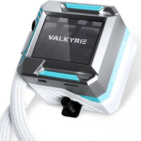 Valkyrie Syn 360 ARGB Υδρόψυξη Επεξεργαστή Τριπλού Ανεμιστήρα 120mm για Socket AM4/AM5/1700/1200/115x Λευκή