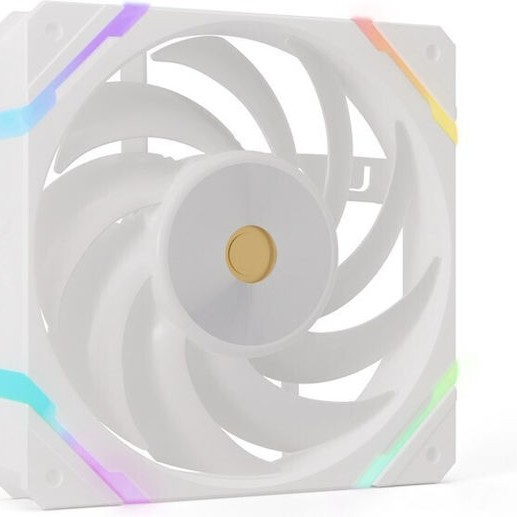 Valkyrie V12F Case Fan 120mm με ARGB Φωτισμό και Σύνδεση 4-Pin PWM Λευκό