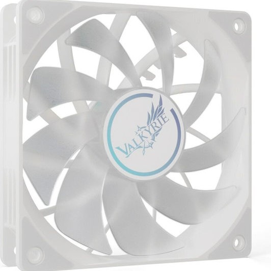 Valkyrie V12R Reverse Case Fan 120mm με ARGB Φωτισμό και Σύνδεση 4-Pin PWM Λευκό