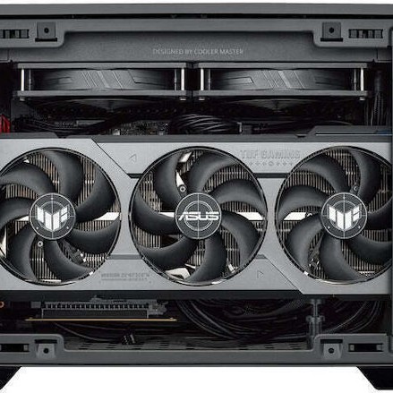 CoolerMaster Masterbox NR200P MAX V2 Mini Tower Κουτί Υπολογιστή Μαύρο