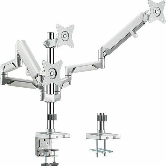 LogiLink BP0090 Βάση Γραφείου για 3 Οθόνες έως 27