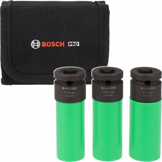 Bosch Καρυδάκια Αέρος με Καρέ Υποδοχής 1/2