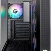 Thermaltake View 380 TG ARGB Gaming Midi Tower Κουτί Υπολογιστή με Πλαϊνό Παράθυρο Μαύρο