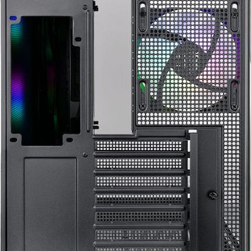 Thermaltake View 380 TG ARGB Gaming Midi Tower Κουτί Υπολογιστή με Πλαϊνό Παράθυρο Μαύρο